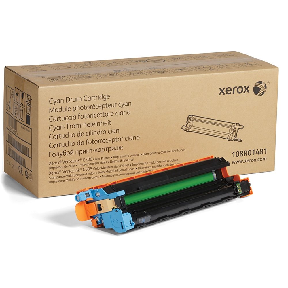 Xerox Cyan Drum Cartridge (40K pages) за VL C500/C505
