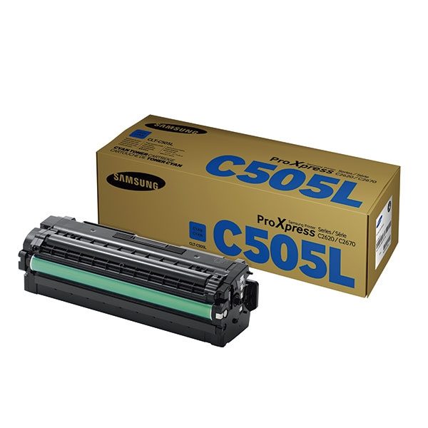 Samsung CLT-C506L High Yield Cyan Toner Cartridge