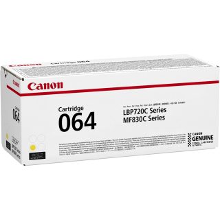 Тонер касета Canon CRG-064, жълта
