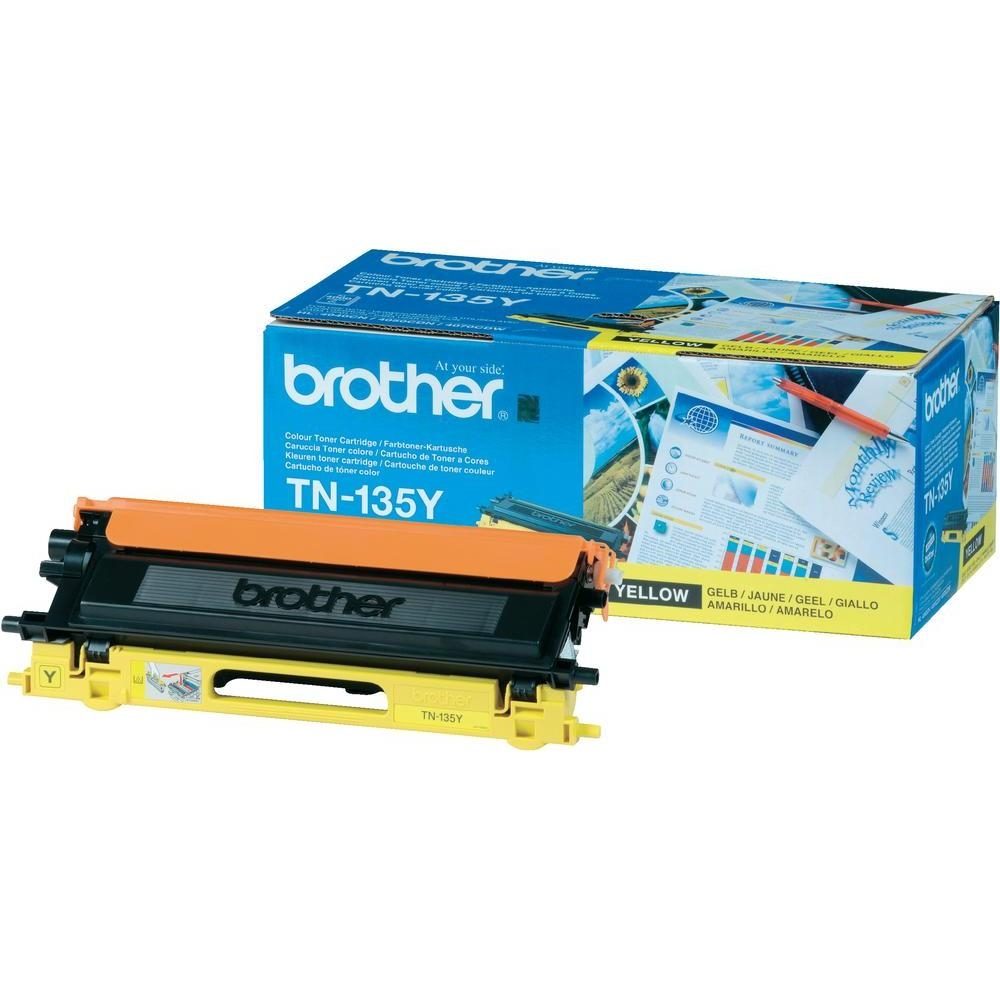 Brother TN-135Y тонер касета High Yield