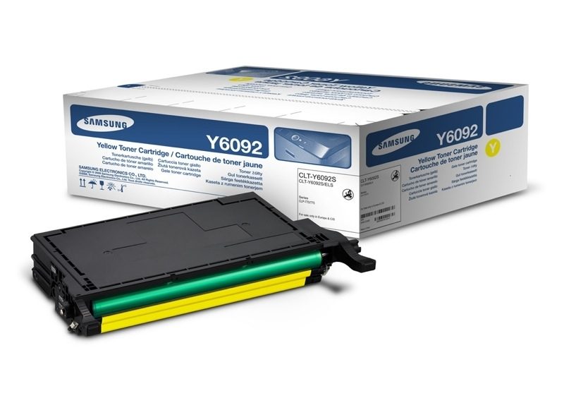 Samsung CLT-Y6092S Жълт тонер касета