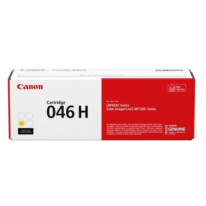 Тонер касета Canon CRG-046H Y