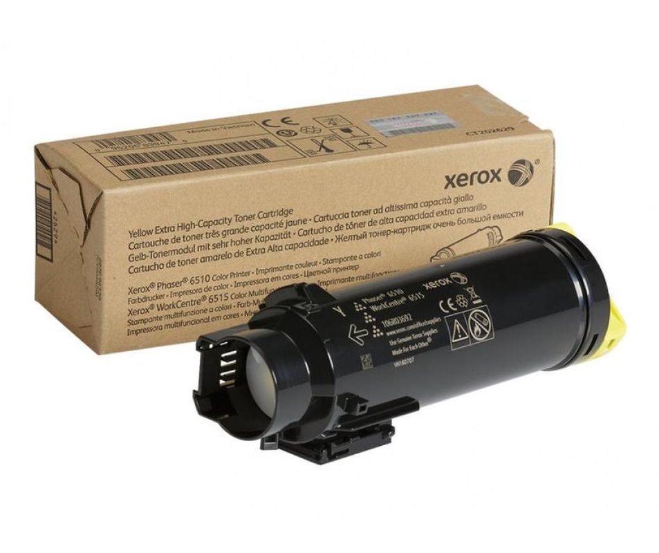 Xerox Yellow Extra High Capacity Toner Cartridge за WorkCentre 6515/Phaser 6510 (4300 страници)