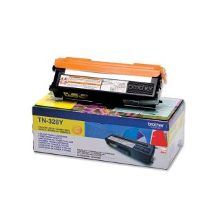 Brother TN-328Y Toner Cartridge High Yield