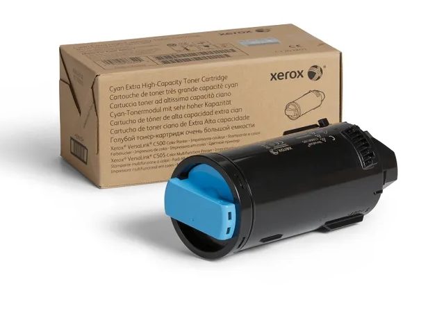 Xerox Cyan тонер касета с допълнително висок капацитет за VersaLink C500/C505 (9000 страници), XHI DMO