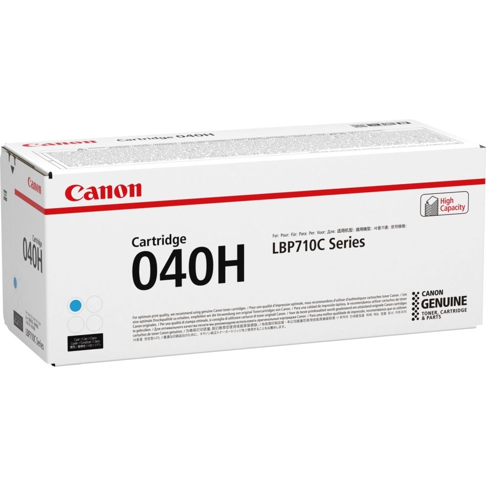 Тонер касета Canon CRG-040H C