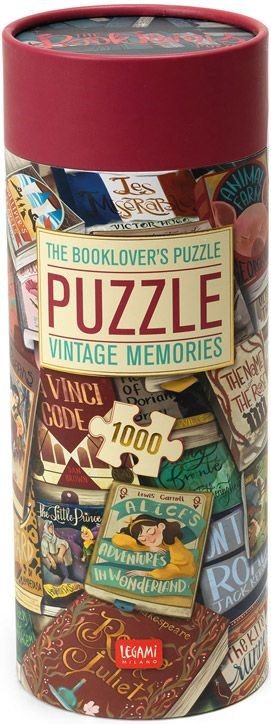 Пъзел Legami - Vintage Memories - Любител на книгите, 1000 части