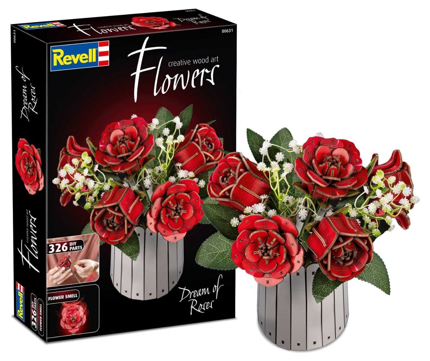 3D Пъзел Revell - Сън за рози - 326 части