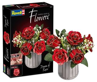 3D Пъзел Revell - Сън за рози - 326 части