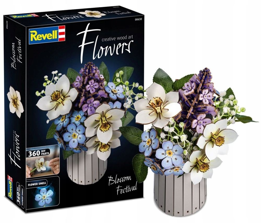 3D Пъзел Revell - Фестивал на цъфтежа - 360 части