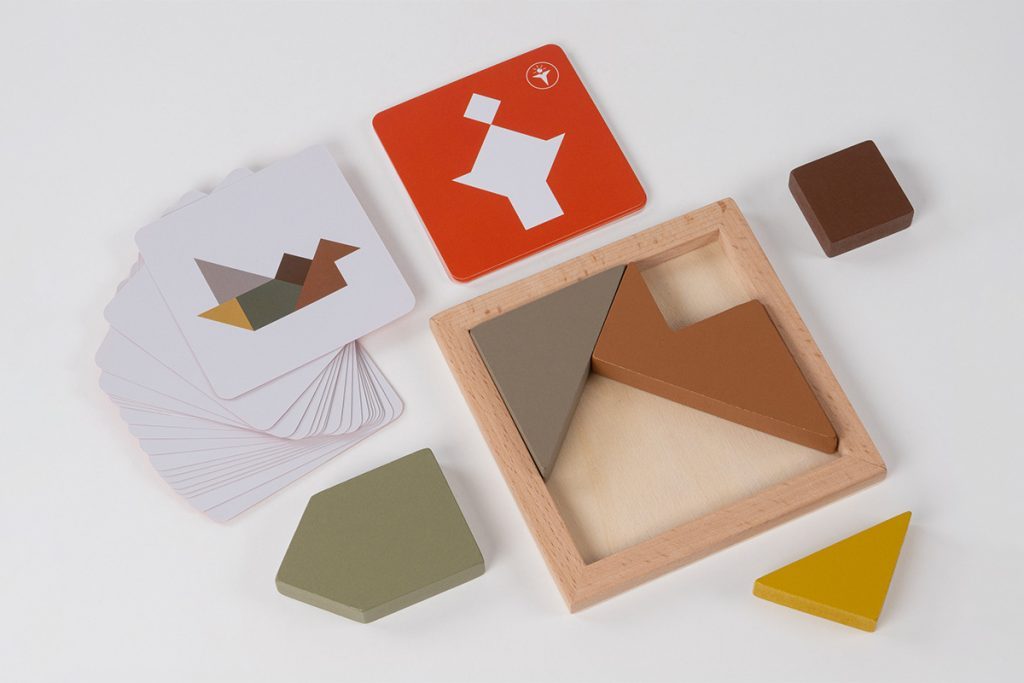 Tangram 4 Elements - Fire