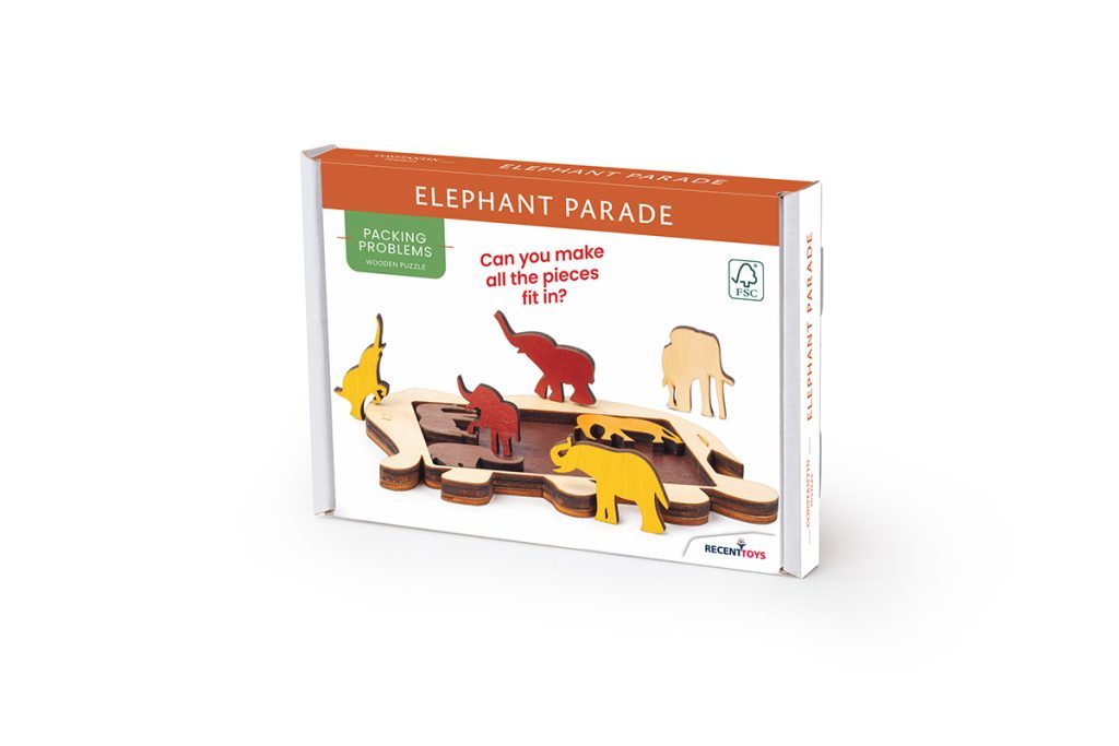 Пъзел Animal arrangements Elephant