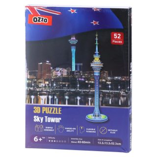 Пъзел Sozzle, 3D, Sky Tower, 52 части