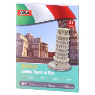 3D Пъзел Sozzle - Leaning Tower of Pisa - 31 части