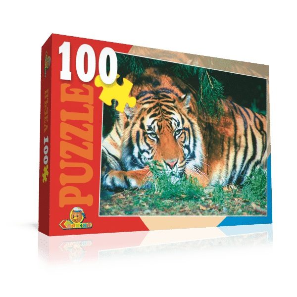 Пъзел - Тигър - 100 части