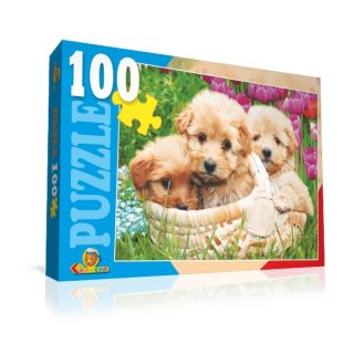 Пъзел - Кученца - 100 части