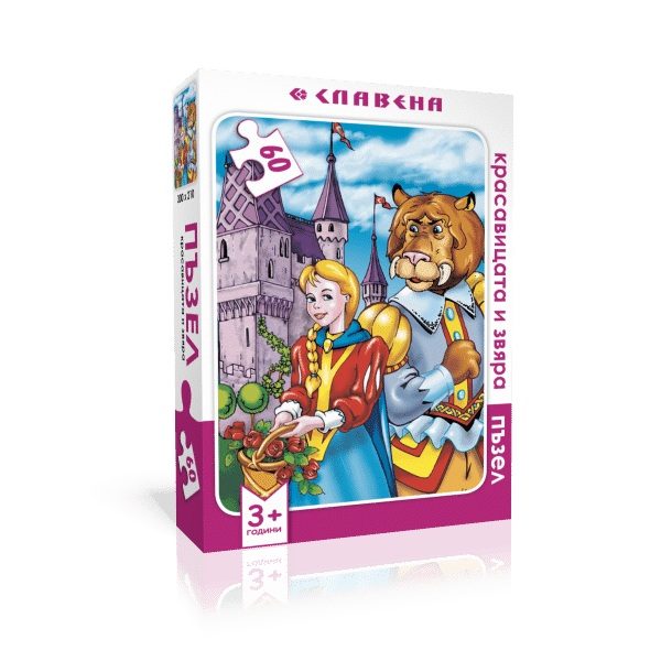 Пъзел - Красавицата и звяра - 60 части