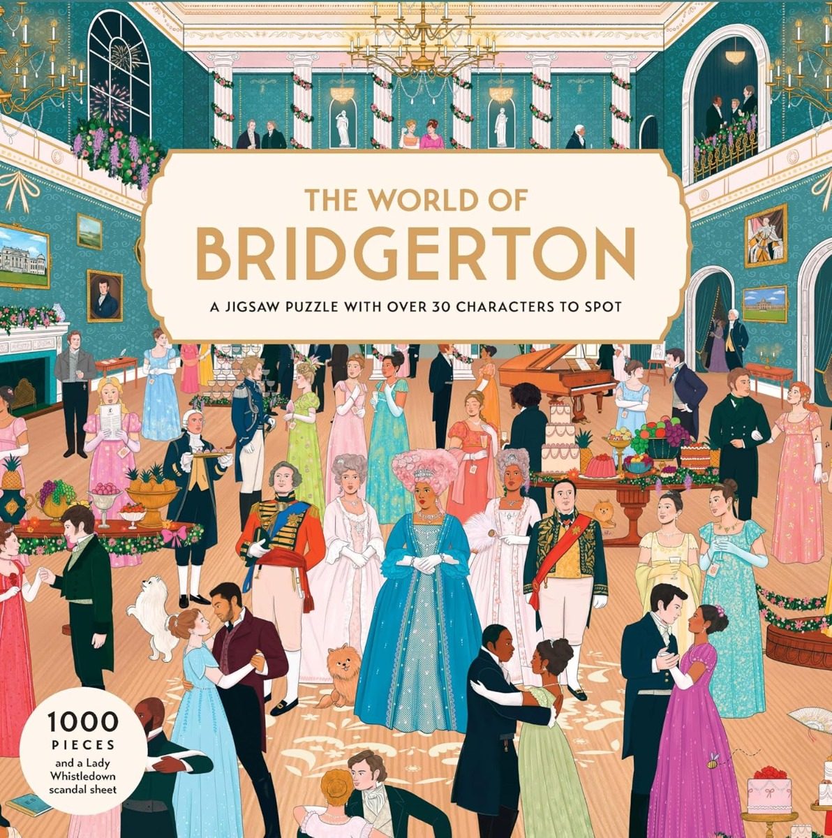 Пъзел Laurence King - The World of Bridgerton - 1000 части