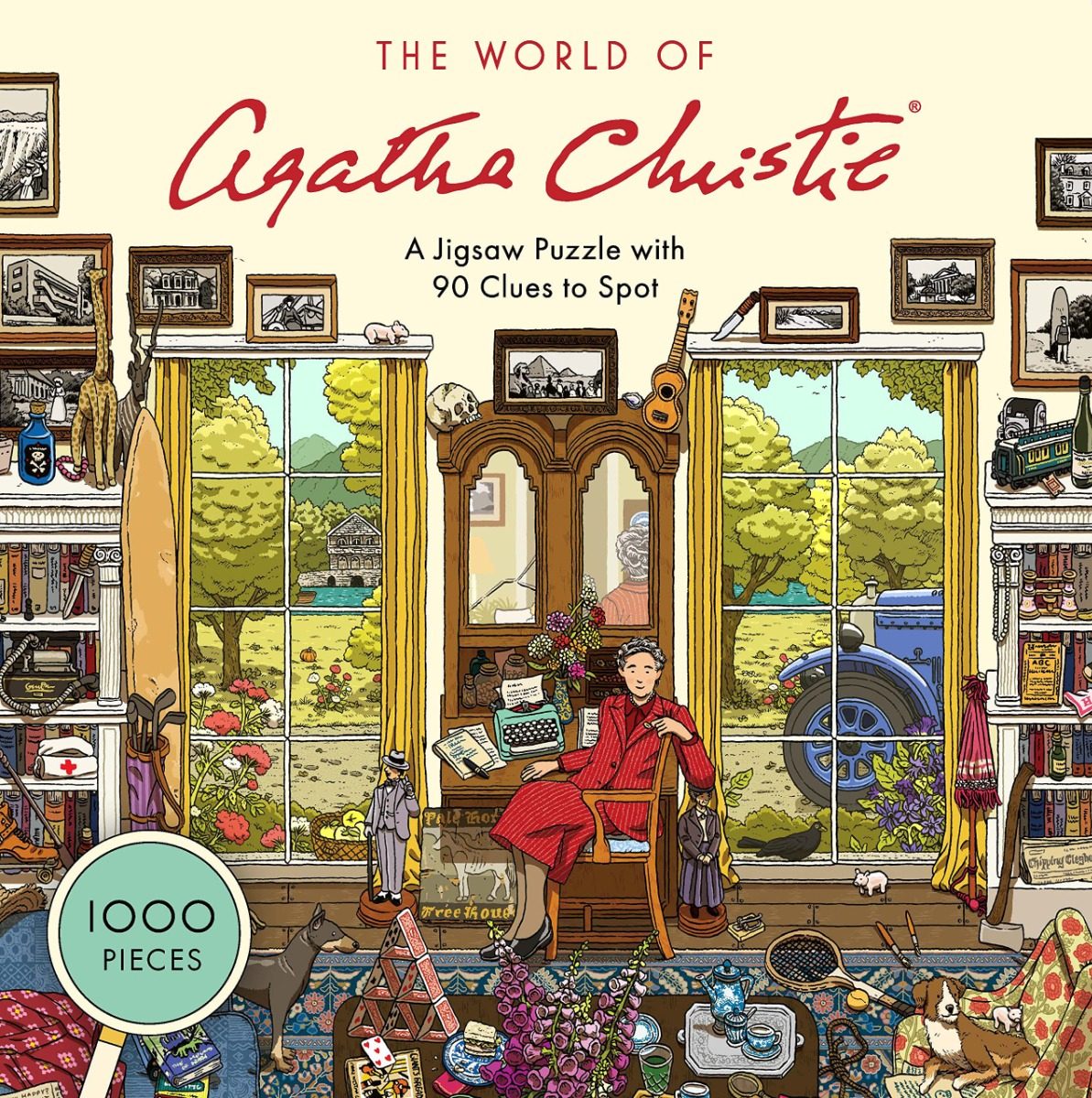 Пъзел Laurence King - The World of Agatha Christie - 1000 части