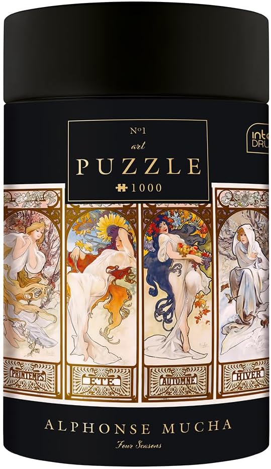 Пъзел Interdruk - Art 1 - Mucha - 1000 части