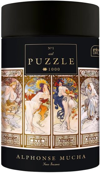 Пъзел Interdruk - Art 1 - Mucha - 1000 части