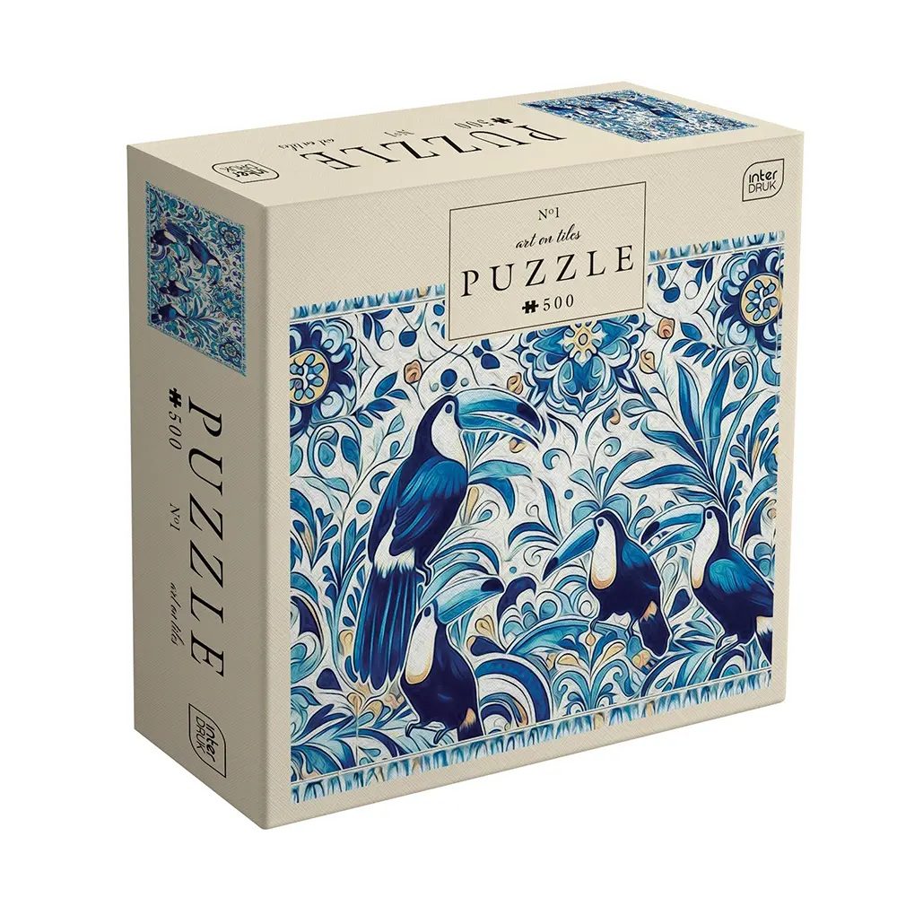 Пъзел Interdruk - Art on Tiles - 500 части