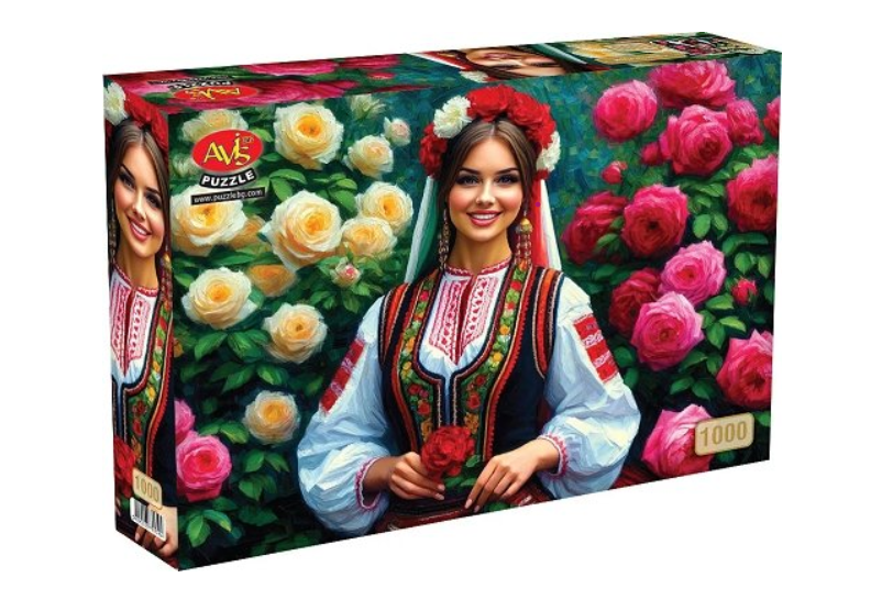 Пъзел от 1000 части - С дъх на рози