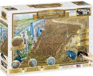 Скреч пъзел - Ню Йорк - 500 части