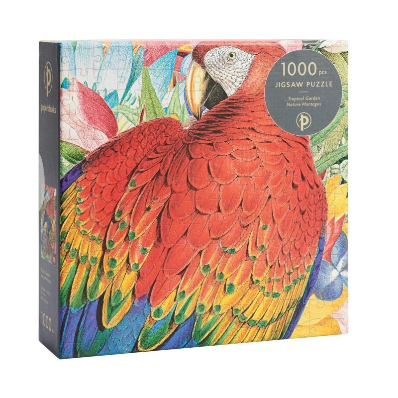 Пъзел Paperblanks 1000 ч. - Nature Montages - Tropical Garden