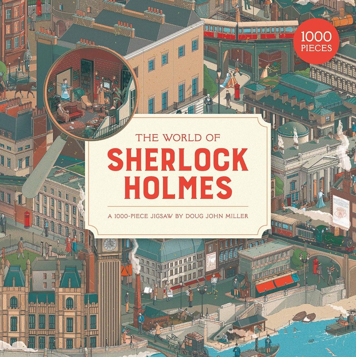Пъзел от 1000 части - Laurence King - The World of Sherlock Holmes