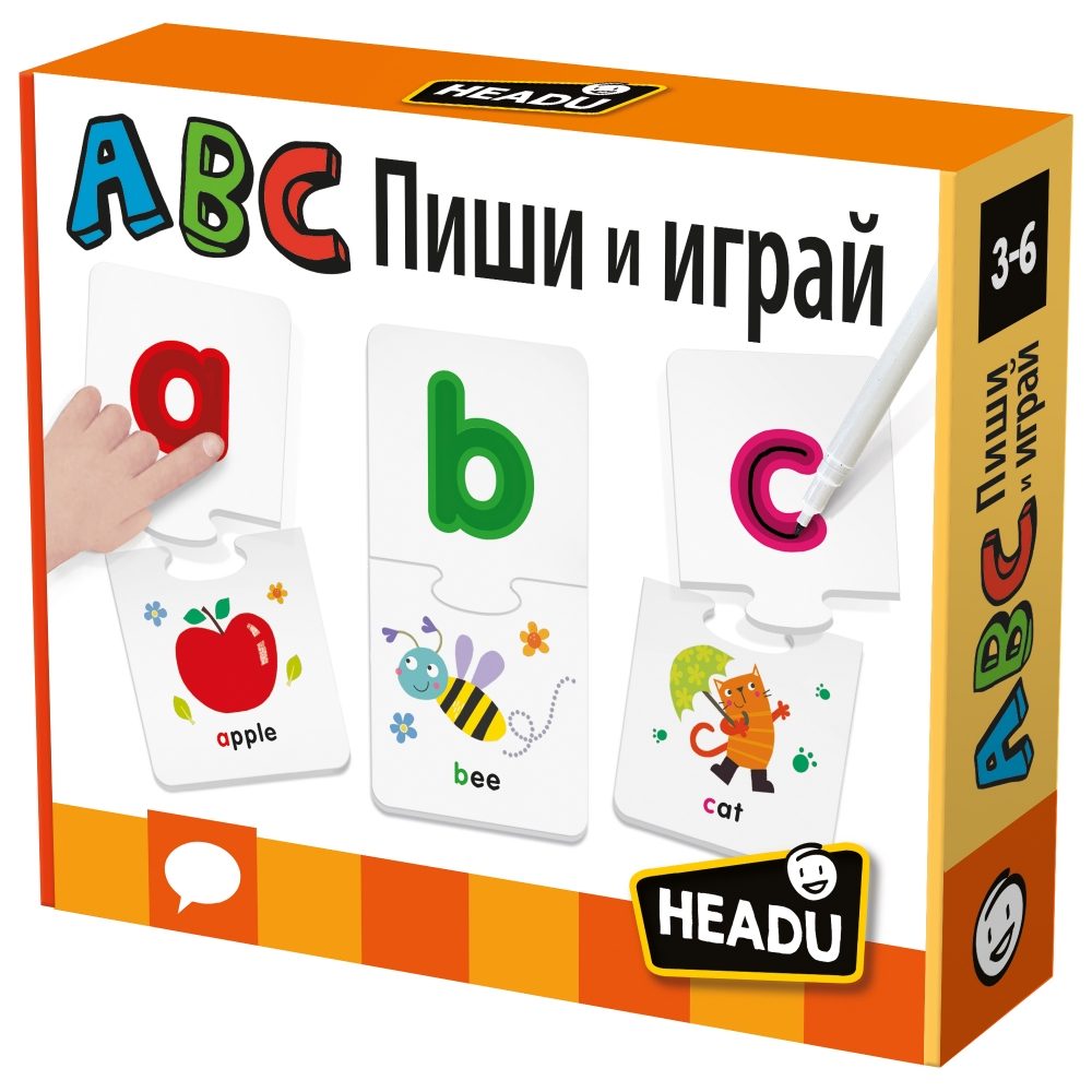 Образователен пъзел, Headu, ABC пиши и играй