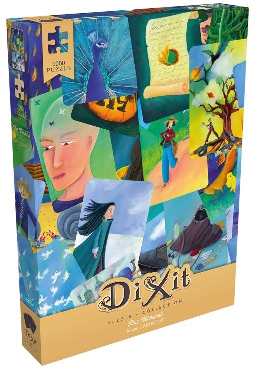 Пъзел Dixit от 1000 части - Син колаж