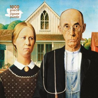 Пъзел Grant Wood - American Gothic - 1000 части
