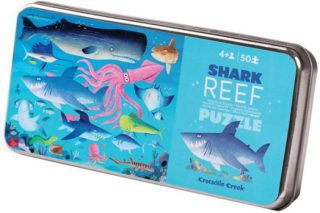 Пъзел Crocodile Creek - Рифови акули - 50 части