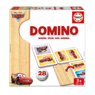 Дървено домино Educa Cars