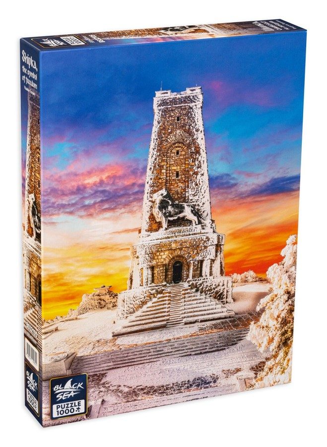 Пъзел Black Sea Puzzles 1000 части - Шипка - символът на свободата - Владислав Терзийски