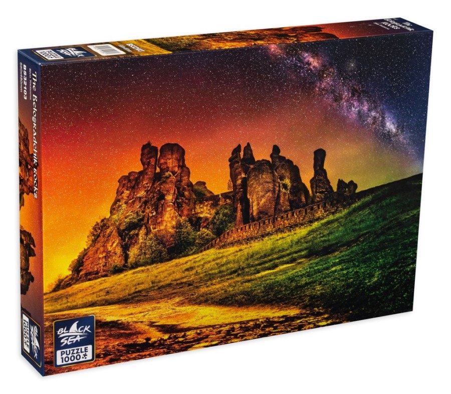 Пъзел Black Sea Puzzles 1000 части - Белоградчишките скали - Силвия Йорданова