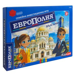 Настолна игра Play Land - Европолия България