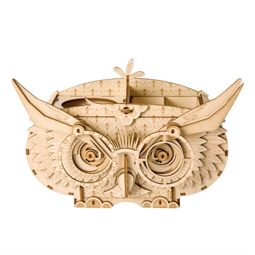 Дървен 3D пъзел OWL