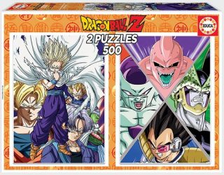 Пъзел Educa 2x500 части Dragon Ball