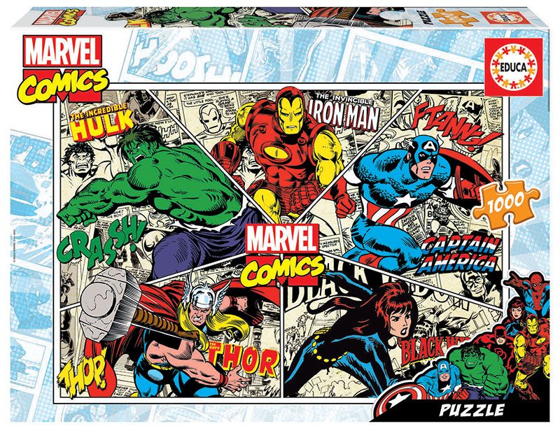 ПЪЗЕЛ EDUCA 1000 ЧАСТИ MARVEL COMICS