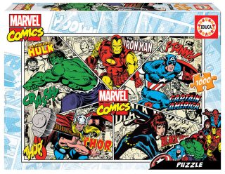 ПЪЗЕЛ EDUCA 1000 ЧАСТИ MARVEL COMICS