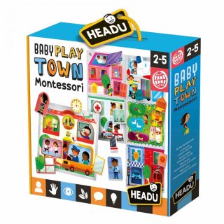 Детски пъзел В града Монтесори HEADU