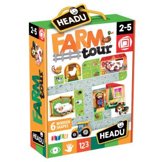 Обиколка на фермата - образователна игра HEADU