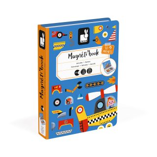 Научи превозните средства - Магнитна книга - JANOD