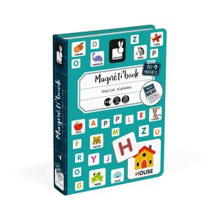 Научи английската азбука - Магнитна книга - JANOD