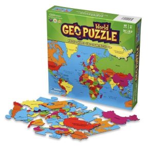 Пъзел - Geo Puzzle - Свят