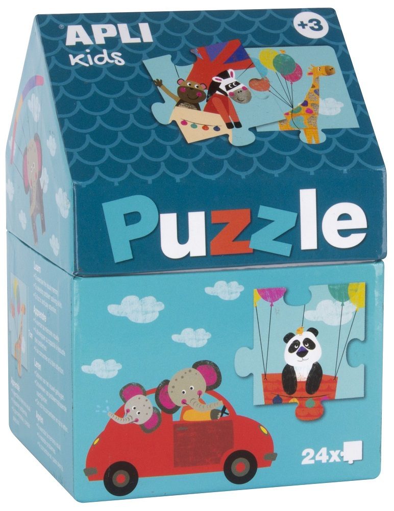 Градът на животните - детски образователен пъзел - Apli Kids Games