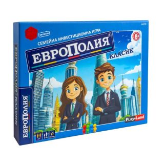 Настолна игра Play Land - Европолия Класик малка