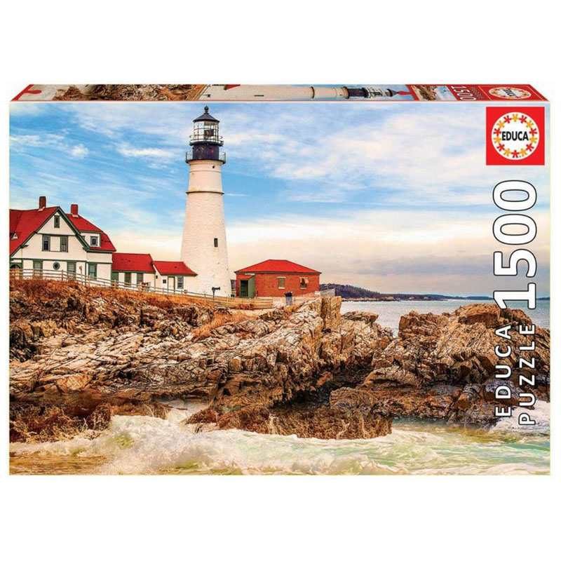 ПЪЗЕЛ EDUCA 1500 ЧАСТИ ROCKY LIGHTHOUSE